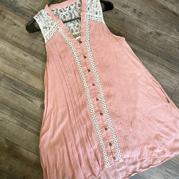 lace open back short dress White Lace Short Dress With Strappy Back main image 1
